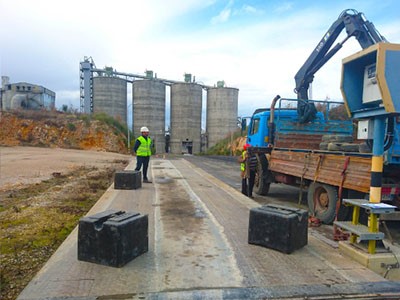 Verifikim me etalon standart, Antea Cement Titan, Borizanë